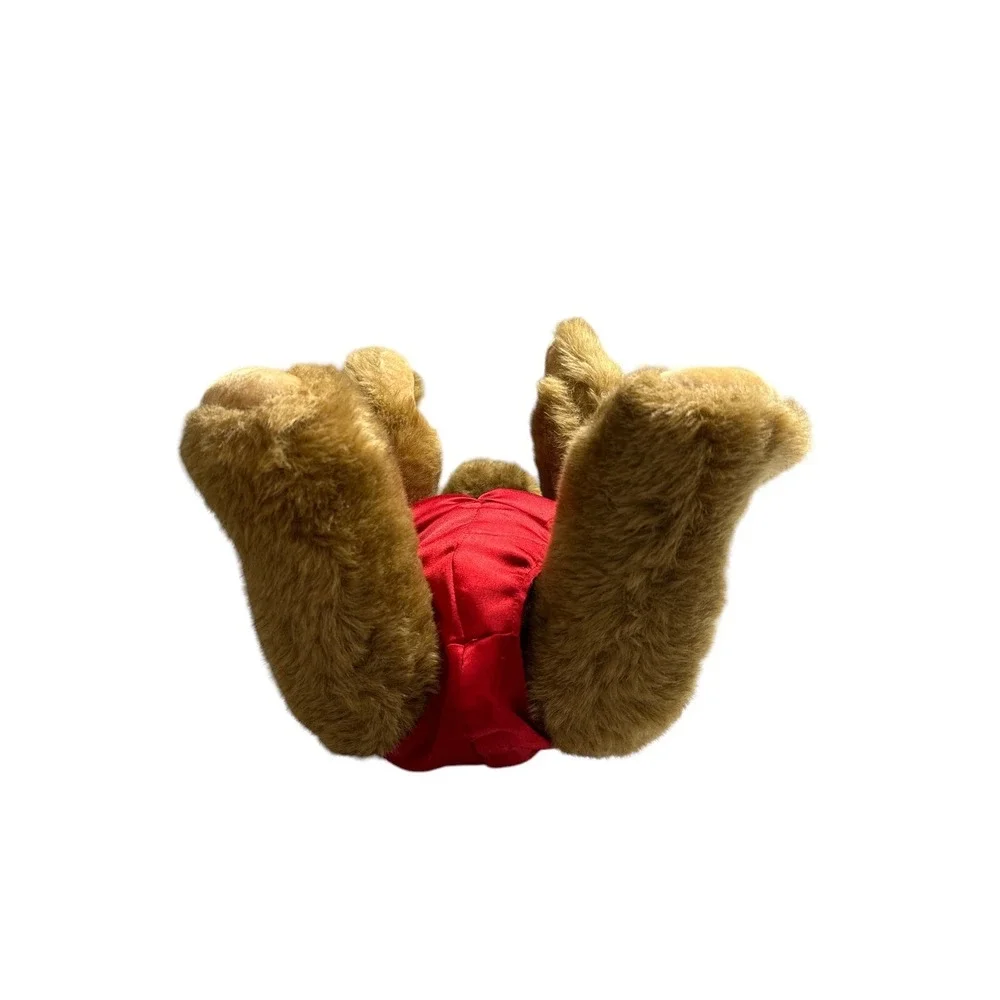 Authentic Vermont Teddy Bear With Moveable Limbs And Head Handmade In Vermont